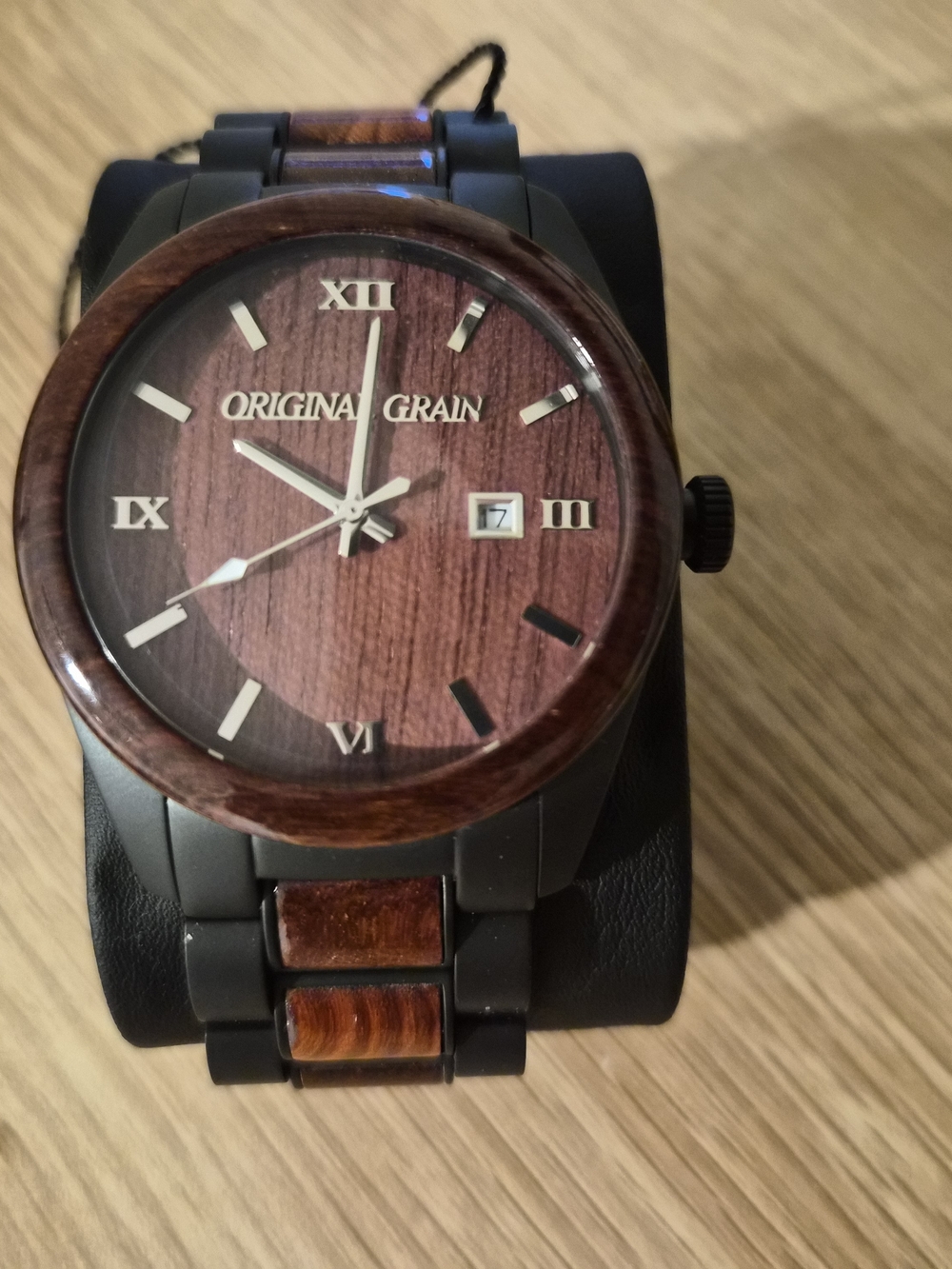 Mens, Original Grain Classic Rosewood Watch